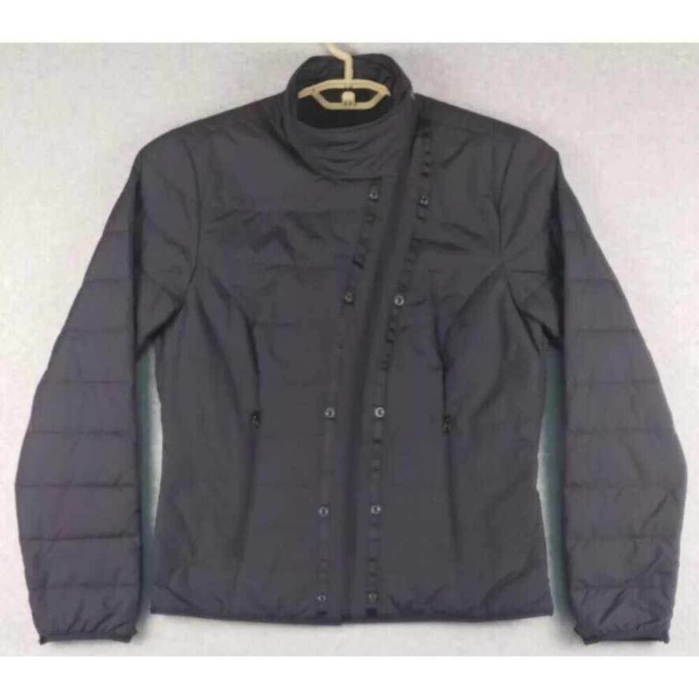 BMW Motorrad TourShell Waterproof Jacket Womens US42 Charcoal Full Zip Moto